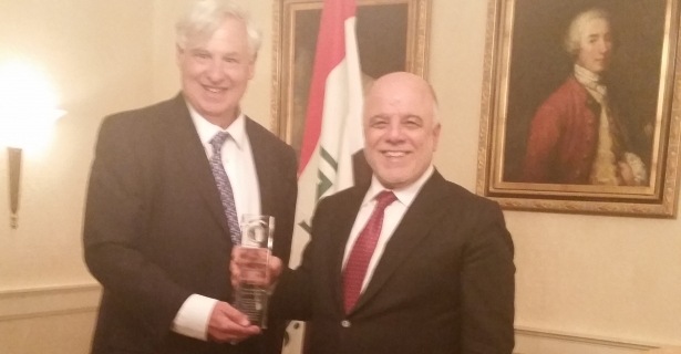 Iraqi Prime Minister Awarded Robert and JoAnn Bendetson Public Diplomacy Award